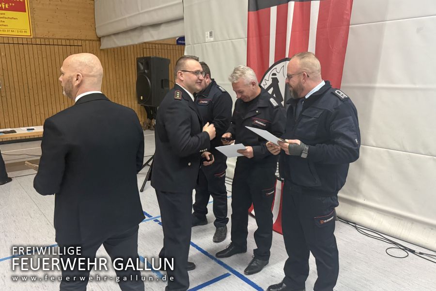 Jahreshauptversammlung der FF Stadt Mittenwalde